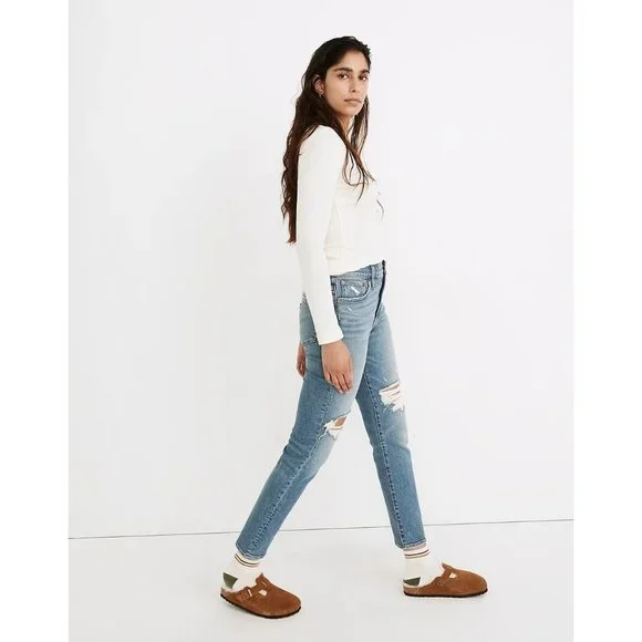 Madewell The Tall Perfect Vintage Jean Denman Wash Size 29T - Picture 3 of 12